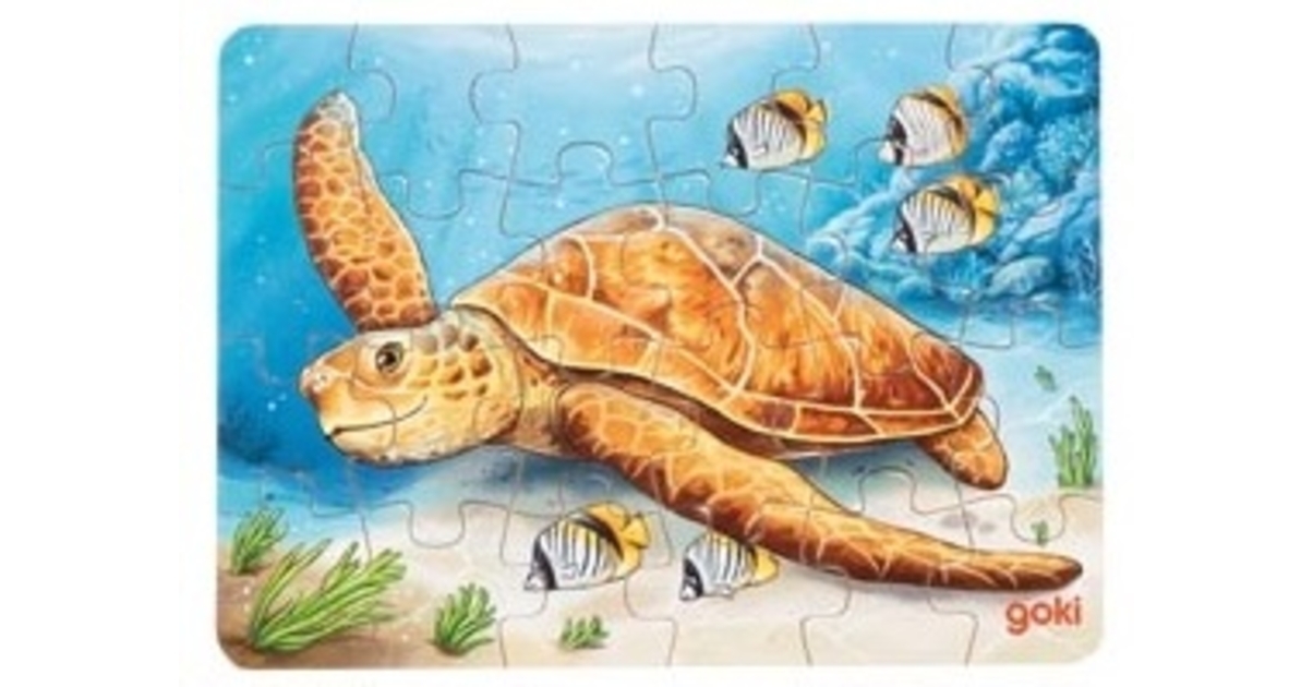 Mini Puzzle Tortue GOKI Chouchous Fr